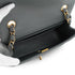 CHANEL MINI MATELASSE CHAIN SHOULDER BAG GRAY LAMB SKIN GOLD HARDWARE 90334152