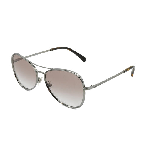 CHANEL SUNGLASSES CHAIN SILVER EYEWEA 90335311