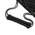 CHANEL 2.55 CHAIN SHOULDER BAG BLACK LEATHER SILVER HARDWARE 90350361