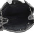 CHANEL 2.55 CHAIN SHOULDER BAG BLACK LEATHER SILVER HARDWARE 90350361