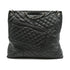 CHANEL 2.55 GIRDLE CABAS TOTE BAG LEATHER SILVER HARDWARE 90337656
