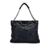 CHANEL 2.55 MATELASSE CHAIN HAND SHOULDER BAG BLACK LEATHER SILVER HARDWARE 90322777
