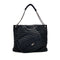 CHANEL 2.55 MATELASSE CHAIN HAND SHOULDER BAG BLACK LEATHER SILVER HARDWARE 90322777