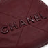 CHANEL 22 MINI CHAIN SHOULDER BAG BORDEAUX CAVIAR SKIN GOLD HARDWARE 90335879