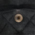 VINTAGE CHANEL 2.55 MATERASSE CHAIN SHOULDER BAG SO BLACK SUEDE BLACK HARDWARE 90346122
