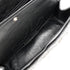 CHANEL 2.55 CHAIN SHOULDER BAG CUTLERY CARM BLACK LEATHER SILVER HARDWARE 90347928
