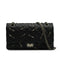 CHANEL 2.55 CHAIN SHOULDER BAG CUTLERY CARM BLACK LEATHER SILVER HARDWARE 90347928