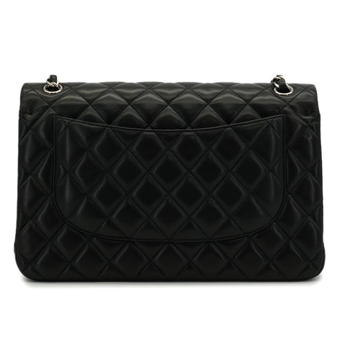 VINTAGE CHANEL 2.55 MATERASSE CHAIN SHOULDER BAG SO BLACK SUEDE BLACK HARDWARE 90346122