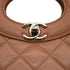 CHANEL 31 MINI SHOPPING BAG CHAIN SHOULDER BAG BEIGE LAMB SKIN GOLD HARDWARE 90335608