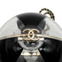 CHANEL LOGO BEACH BALL CHAIN SHOULDER BAG PLASTIC LEATHER GOLD HARDWARE 90346680