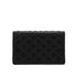 CHANEL BOOK MOTIF COCOMARK LOGO CHAIN SHOULDER BAG BLACK LAMB SKIN SILVER HARDWARE 90341721