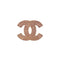 CHANEL BROOCH COCOMARK RHINESTONE GOLD PINK ACCESSORY 02P 90338390