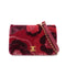 CHANEL CAMELLIA 2WAY CHAIN HAND SHOULDER BAG RED PINK VELVET GOLD HARDWARE 90318730