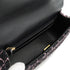 CHANEL CAMELLIA CHAIN SHOULDER BAG BLACK PINK TWEED GOLD HARDWARE 90328468
