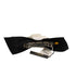 VINTAGE CHANEL CAMELLIA RIBBON VALLETTA BLACK WHITE HAIR ACCESSORY 90345163