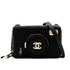 CHANEL CAMERA BAG WITH MIRROR MATELASSE CHAIN SHOULDER BAG BLACK LAMBSKIN GOLD HARDWARE 90343015