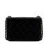 CHANEL CAMERA BAG WITH MIRROR MATELASSE CHAIN SHOULDER BAG BLACK LAMBSKIN GOLD HARDWARE 90343015