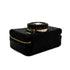 CHANEL CAMERA BAG WITH MIRROR MATELASSE CHAIN SHOULDER BAG BLACK LAMBSKIN GOLD HARDWARE 90343015
