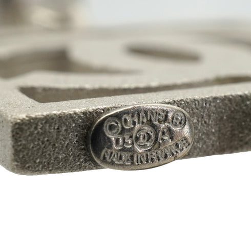 CHANEL CHAIN NECKLACE COCOMARK SILVER ACCESSORY 03A 90338371
