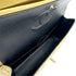 CHANEL CHAIN SHOULDER BAG GOLD CROCODILE EMBOSSED GOLD HARDWARE 90321015