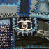 CHANEL CHAIN SHOULDER BAG PATCHWORK MULTICOLOR LEATHER DENIM TWEED SILVER HARDWARE 90347684