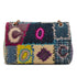 CHANEL CHAIN SHOULDER BAG PATCHWORK MULTICOLOR LEATHER DENIM TWEED SILVER HARDWARE 90342737