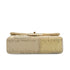 CHANEL CHAIN SHOULDER BAG PATCHWORK BEIGE TWEED GOLD HARDWARE 90344451