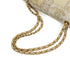 CHANEL CHAIN SHOULDER BAG PATCHWORK BEIGE TWEED GOLD HARDWARE 90344451