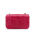 CHANEL CHAIN SHOULDER BAG PINK PYTHON SILVER HARDWARE 90319591