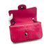 CHANEL CHAIN SHOULDER BAG PINK PYTHON SILVER HARDWARE 90319591