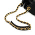 CHANEL CHANEL25 CHAIN SHOULDER BAG BLACK DENIM GOLD HARDWARE 90331857