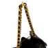 CHANEL CHANEL 25 CHAIN SHOULDER BAG BLACK CAVIAR SKIN GOLD HARDWARE 90336789