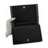 CHANEL CHOCOLATE BAR CHAIN SHOULDER BAG BLACK LAMB SKIN 90333188