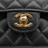VINTEGE CHANEL CLASSIC FLAP MEDIUM CHAIN SHOULDER BAG BLACK CAVIAR SKIN GOLD HARDWARE 90335591