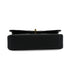 CHANEL CLASSIC FLAP MEDIUM CHAIN SHOULDER BAG BLACK CAVIAR SKIN GOLD HARDWARE 90335604