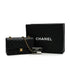 CHANEL CLASSIC FLAP MEDIUM CHAIN SHOULDER BAG BLACK CAVIAR SKIN GOLD HARDWARE 90350602
