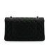 CHANEL CLASSIC FLAP MEDIUM CHAIN SHOULDER BAG BLACK CAVIAR SKIN SILVER HARDWARE 90340177