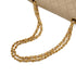 VINTAGE CHANEL CLASSIC FLAP SMALL CHAIN SHOULDER BAG BEIGE LAMB SKIN GOLD HARDWARE 90348484