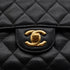 CHANEL CLASSIC FLAP SMALL CHAIN SHOULDER BAG BLACK CAVIAR SKIN GOLD HARDWARE 90335791