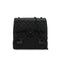 CHANEL COCKPIT FLAP CHAIN SHOULDER BAG BLACK LAMB SKIN BLACK HARDWARE 90341898