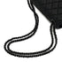 CHANEL COCKPIT FLAP CHAIN SHOULDER BAG BLACK LAMB SKIN BLACK HARDWARE 90341898