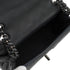 CHANEL COCKPIT FLAP CHAIN SHOULDER BAG BLACK LAMB SKIN BLACK HARDWARE 90341898