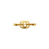 CHANEL COCOMARK BROOCH RHINESTONE GOLD ACCESSORY 01A 90347813