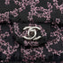 CHANEL COCOMARK CHAIN SHOULDER BAG BLACK PINK SEQUINS LEATHER SILVER HARDWARE 90319985
