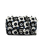 CHANEL COCOMARK CAMELLIA CHAIN SHOULDER BAG BLACK WHITE NAVY SEQUINS SILVER HARDWARE 90334167