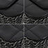 VINTEGE CHANEL COCOMARK CHOCOLATE BAR CHAIN SHOULDER BAG BLACK LAMB SKIN SILVER HARDWARE 90344102