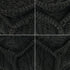VINTAGE CHANEL COCOMARK CROCHET CHAIN SHOULDER BAG BLACK WOOL KNIT SILVER HARDWARE 90340917