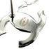 CHANEL COCOMARK EARRINGS RHINESTONE SILVER ACCESSORY B25C 90346881