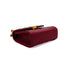 CHANEL MATERASSE ENAMEL TOP HANDLE MINI CLUTCH ON CHAIN BAG BORDEAUX LAMB SKIN GOLD HARDWARE 90343011