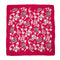 CHANEL COCOMARK FLOWER SCARF WHITE PINK SILK 90326790